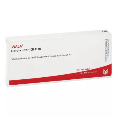 CERVIX uteri GL D 10 ampullia, 10X1 ml