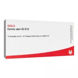 CERVIX uteri GL D 12 ampullia, 10X1 ml