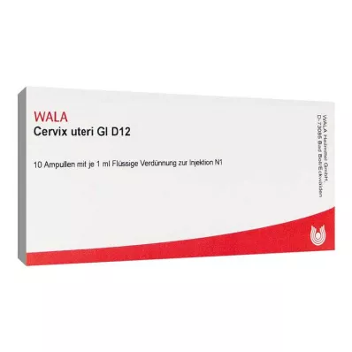 CERVIX uteri GL D 12 ampullia, 10X1 ml