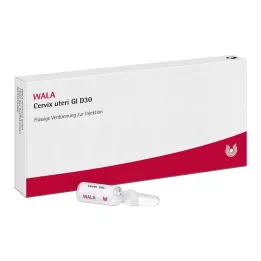 CERVIX uteri GL D 30 ampullia, 10X1 ml