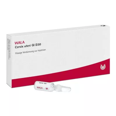 CERVIX uteri GL D 30 ampullia, 10X1 ml
