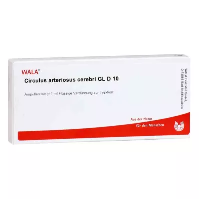 CIRCULUS arteriosus cerebri GL D 10 ampullia, 10X1 ml