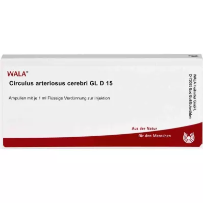 CIRCULUS arteriosus cerebri GL D 15 ampullia, 10X1 ml CIRCULUS arteriosus cerebri GL D 15 ampullia, 10X1 ml