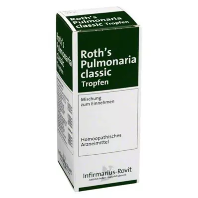ROTHS Pulmonaria classic -tipat, 100 ml ROTHS Pulmonaria classic -tipat, 100 ml