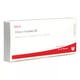 CITRUS E FRUCTIBUS D 2 ampullia, 10X1 ml