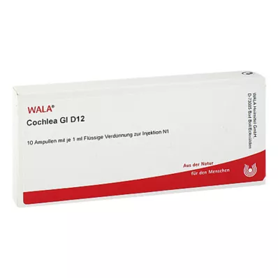 COCHLEA GL D 12 ampullia, 10X1 ml