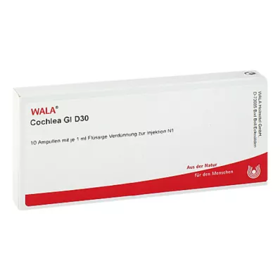 COCHLEA GL D 30 ampullia, 10X1 ml