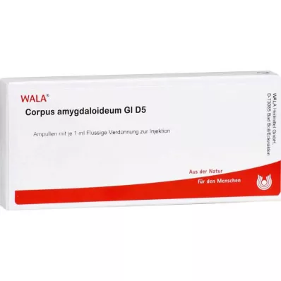 CORPUS AMYGDALOIDEUM GL D 5 ampullia, 10X1 ml