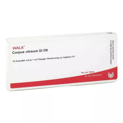 CORPUS VITREUM GL D 8 Ampullit, 10X1 ml