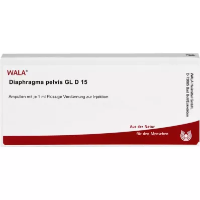 DIAPHRAGMA PELVIS GL D 15 Ampullit, 10X1 ml