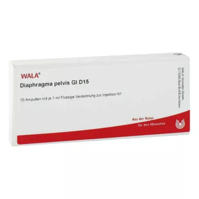 DIAPHRAGMA PELVIS GL D 15 Ampullit, 10X1 ml DIAPHRAGMA PELVIS GL D 15 Ampullit, 10X1 ml