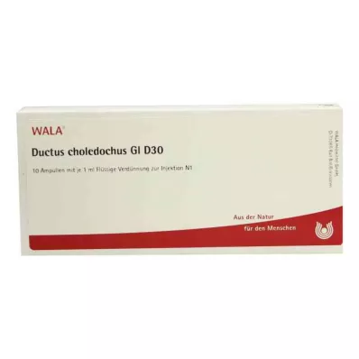 DUCTUS CHOLEDOCHUS GL D 30 ampullia, 10X1 ml