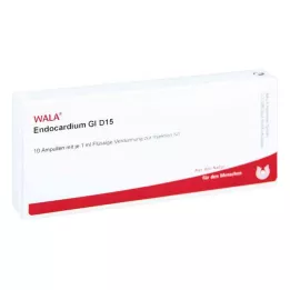 ENDOCARDIUM GL D 15 Ampullit, 10X1 ml
