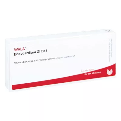 ENDOCARDIUM GL D 15 Ampullit, 10X1 ml