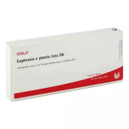 EUPHRASIA E planta tota D 6 Ampullit, 10X1 ml