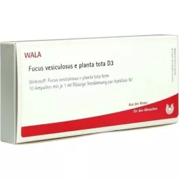 FUCUS VESICULOSUS E planta tota D 3 Ampullit, 10X1 ml