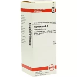 HAPLOPAPPUS D 6 Laimennus, 50 ml