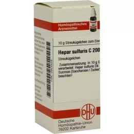 HEPAR SULFURIS C 200 palloa, 10 g