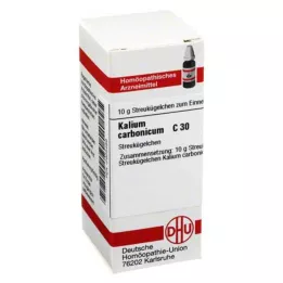 KALIUM CARBONICUM C 30 palloa, 10 g