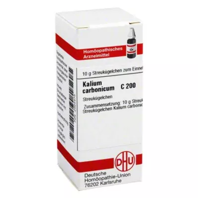 KALIUM CARBONICUM C 200 palloa, 10 g