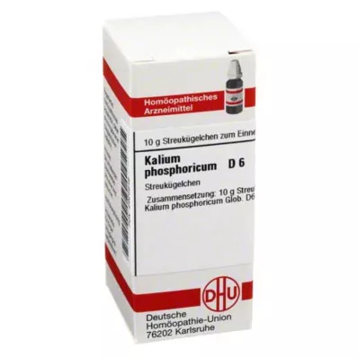 KALIUM PHOSPHORICUM D 6 palloa, 10 g