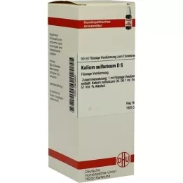 KALIUM SULFURICUM D 6 Laimennus, 50 ml