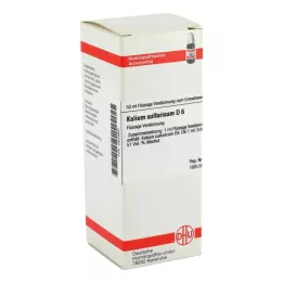 KALIUM SULFURICUM D 6 Laimennus, 50 ml