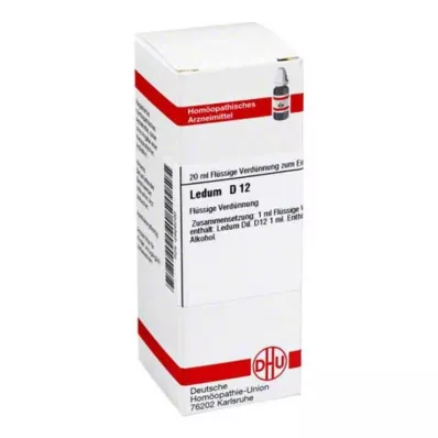 LEDUM D 12 Laimennus, 20 ml LEDUM D 12 Laimennus, 20 ml