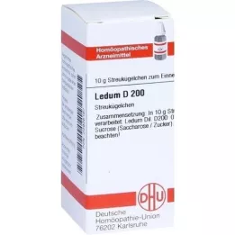 LEDUM D 200 palloa, 10 g