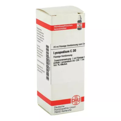 LYCOPODIUM C 30 -laimennos, 20 ml