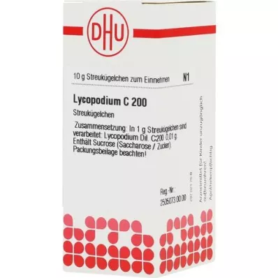 LYCOPODIUM C 200 palloa, 10 g
