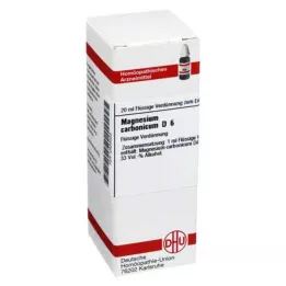 MAGNESIUM CARBONICUM D 6 Laimennus, 20 ml