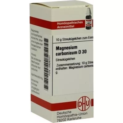 MAGNESIUM CARBONICUM D 30 palloa, 10 g
