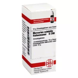 MERCURIUS SOLUBILIS Hahnemanni D 200 palloa, 10 g