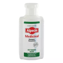 ALPECIN MED.Shampoo-konsentraatti rasvoittuville hiuksille, 200 ml