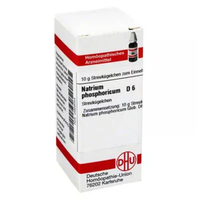 NATRIUM PHOSPHORICUM D 6 palloa, 10 g