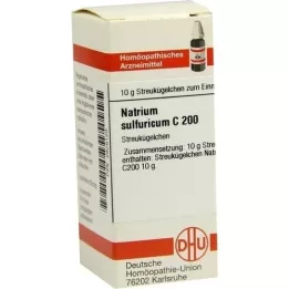 NATRIUM SULFURICUM C 200 palloa, 10 g