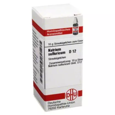 NATRIUM SULFURICUM D 12 palloa, 10 g