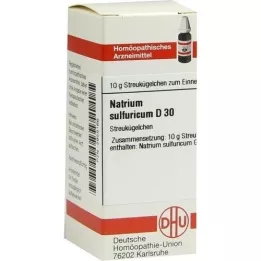 NATRIUM SULFURICUM D 30 palloa, 10 g