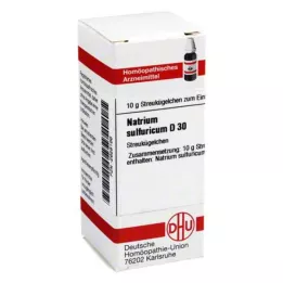 NATRIUM SULFURICUM D 30 palloa, 10 g
