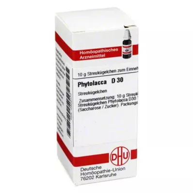 PHYTOLACCA D 30 palloa, 10 g PHYTOLACCA D 30 palloa, 10 g
