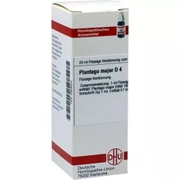 PLANTAGO MAJOR D 4 -laimennus, 20 ml