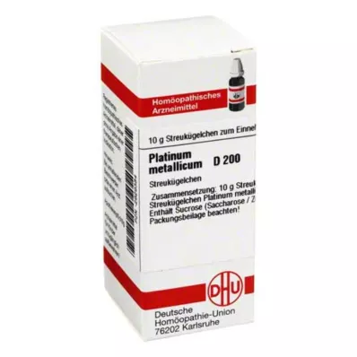 PLATINUM METALLICUM D 200 palloa, 10 g