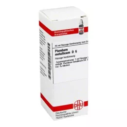 PLUMBUM METALLICUM D 6 Laimennus, 20 ml