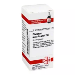 PLUMBUM METALLICUM C 30 palloa, 10 g