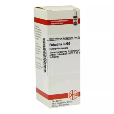PULSATILLA D 200 -laimennus, 20 ml PULSATILLA D 200 -laimennus, 20 ml