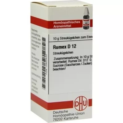 RUMEX D 12 palloa, 10 g