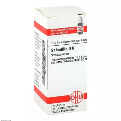 SABADILLA D 6 palloa, 10 g