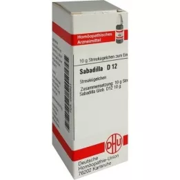 SABADILLA D 12 palloa, 10 g