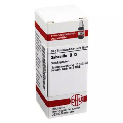 SABADILLA D 12 palloa, 10 g